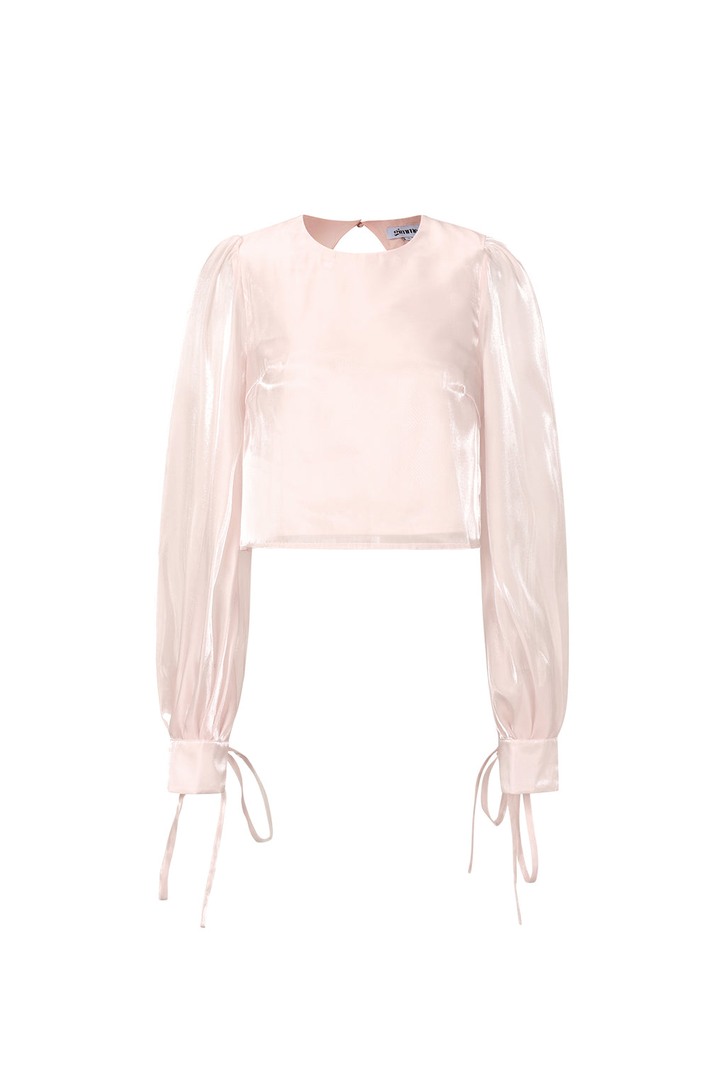 Blusa con perlas brillantes