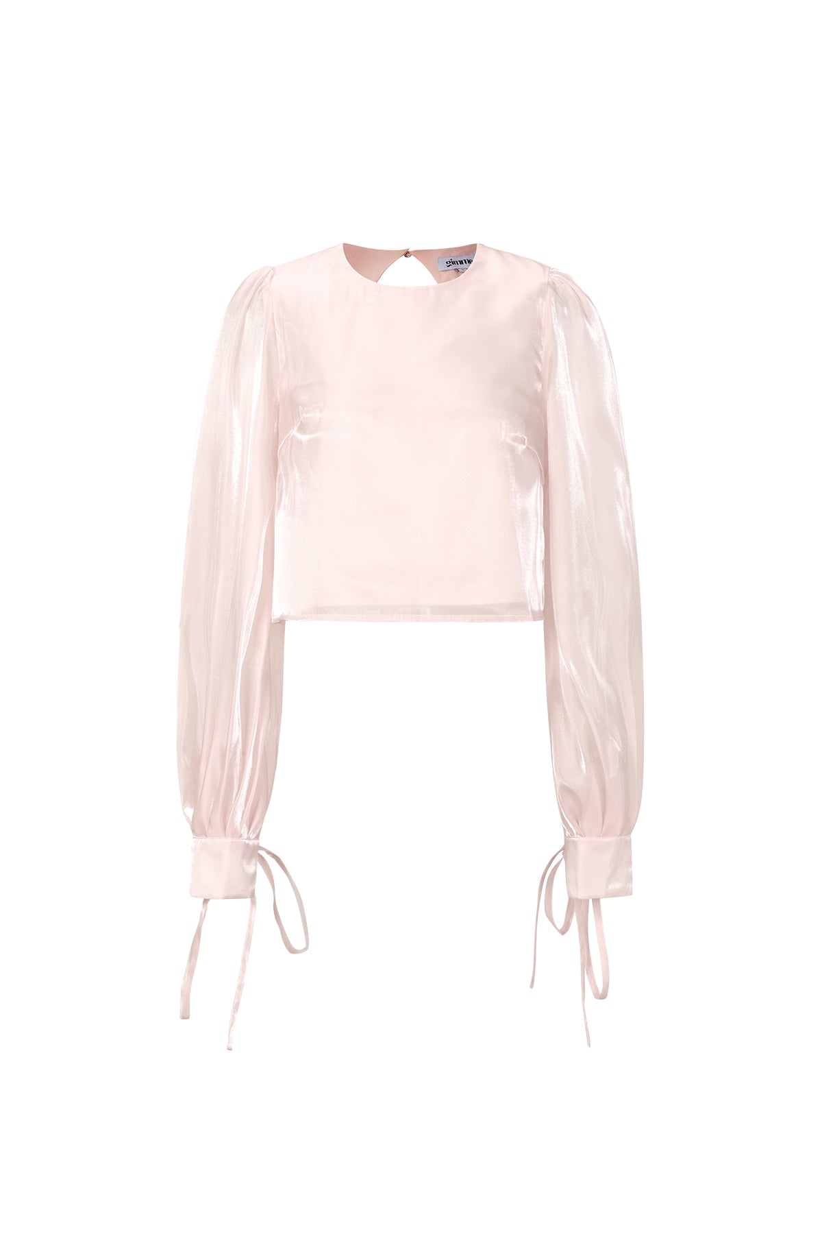 Blusa con perlas brillantes