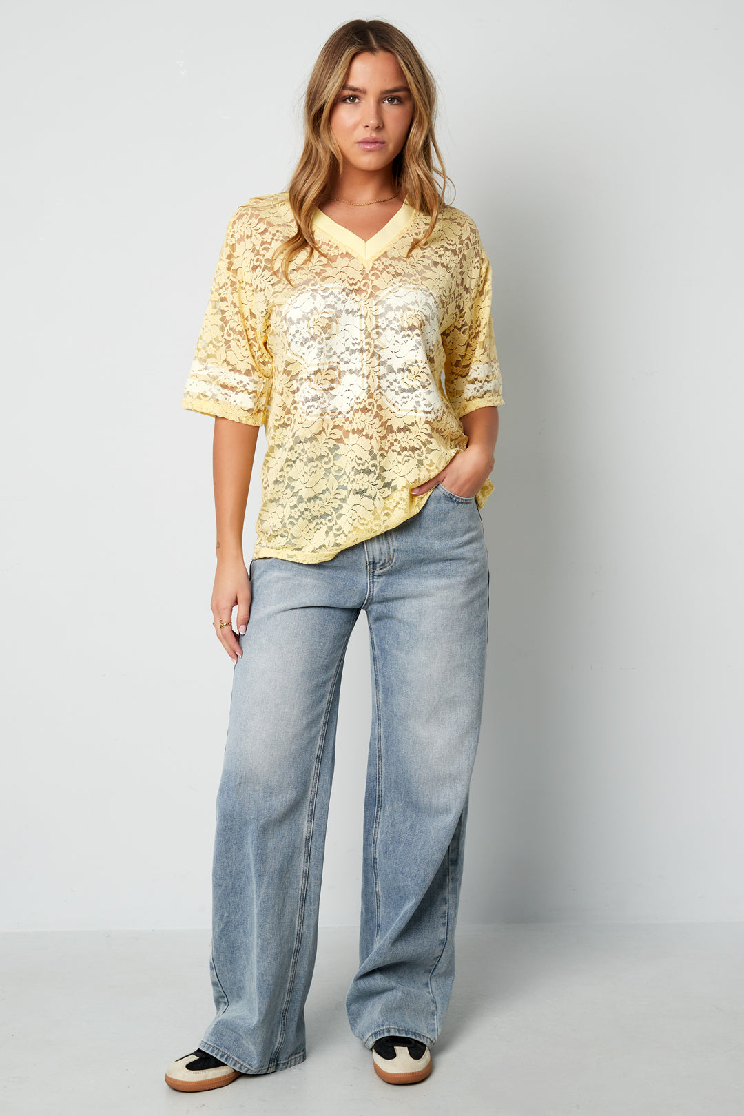 Woven Polyester Fiber Camiseta Mujer Sporty Color Clash