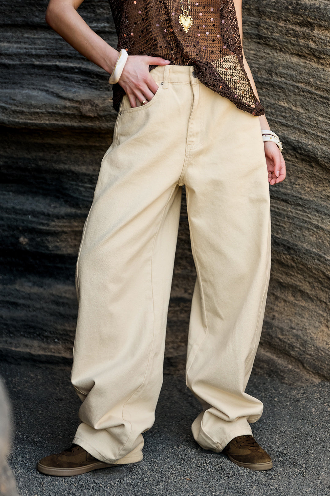 Pantalones globo